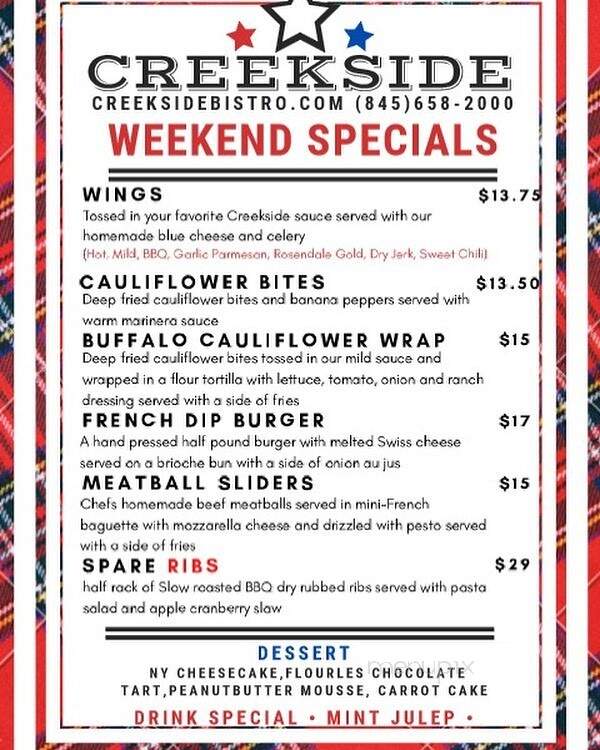 Creekside Bar And Bistro - Rosendale, NY