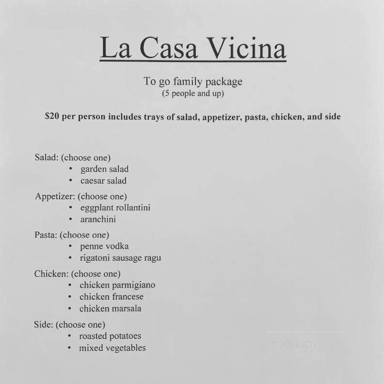 La Casa Vicina - New Windsor, NY