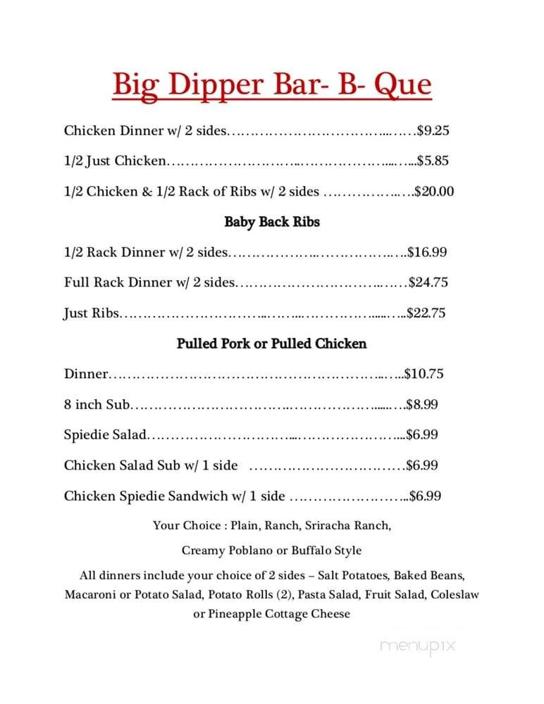 Big Dipper Barbeque - Apalachin, NY