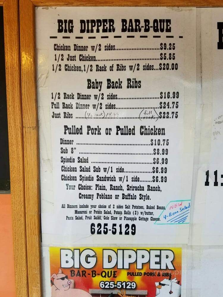 Big Dipper Barbeque - Apalachin, NY