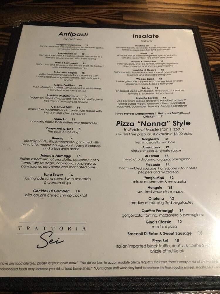 Trattoria Sei - Mahopac, NY