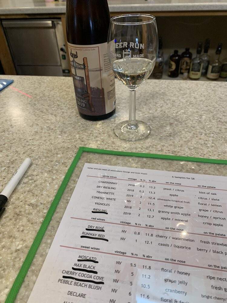 Deer Run Winery - Geneseo, NY