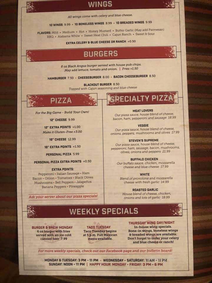 Sportspage Pub - Theresa, NY