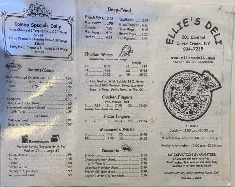 Ellie's Deli - Silver Creek, NY