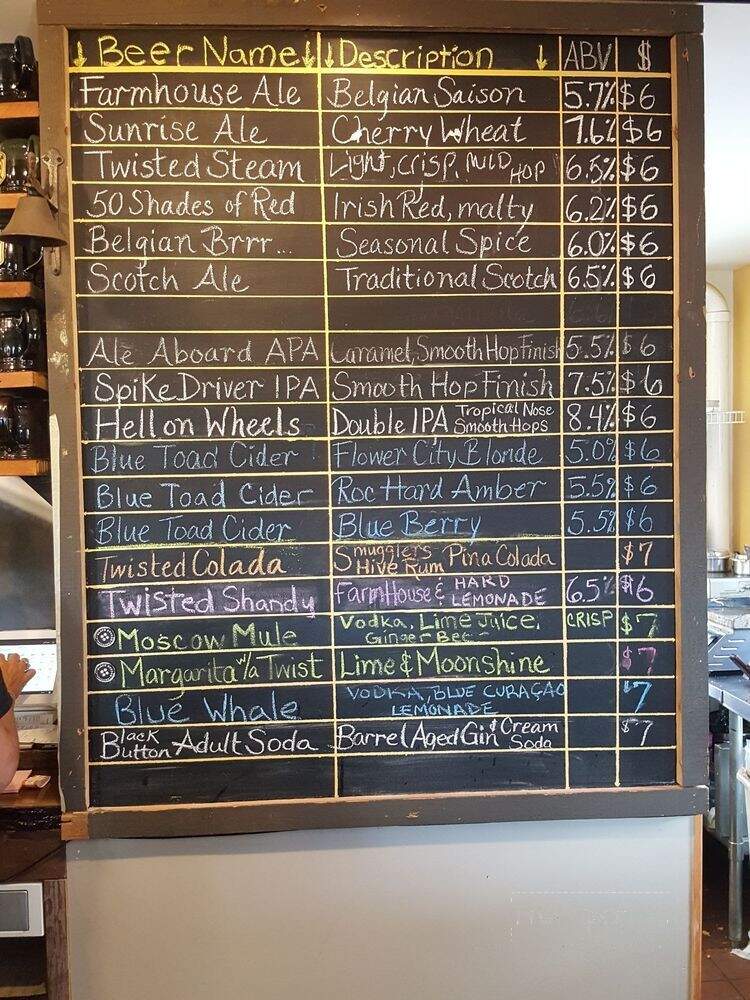 Twisted Rail Brewing - Canandaigua, NY