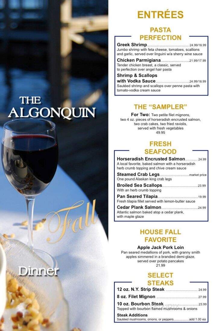 Algonquin Restaurant - Bolton Landing, NY