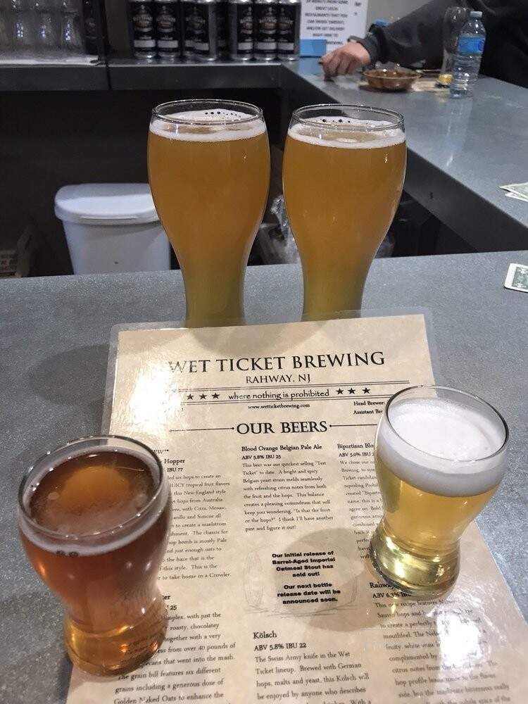 Wet Ticket Brewing - Rahway, NJ