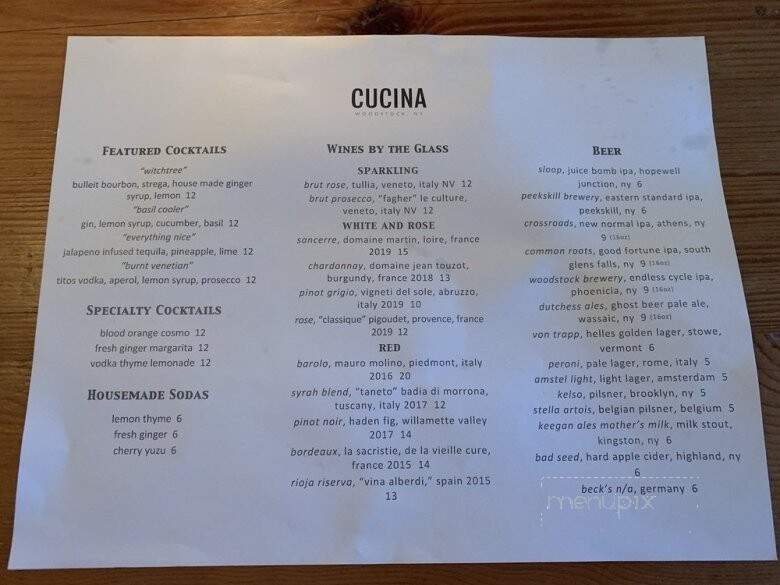 Cucina - Woodstock, NY