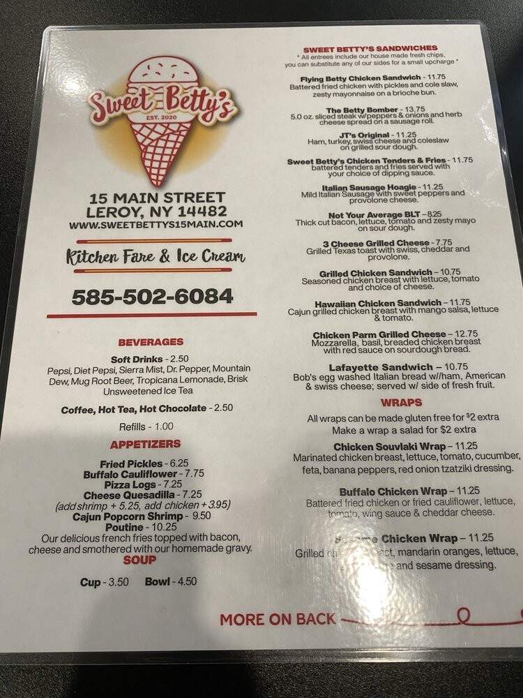 Sweet Betty's - Le Roy, NY