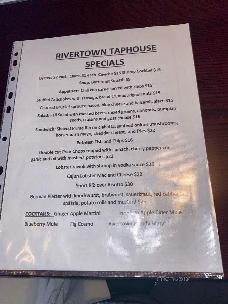 Rivertown Taphouse - Piermont, NY