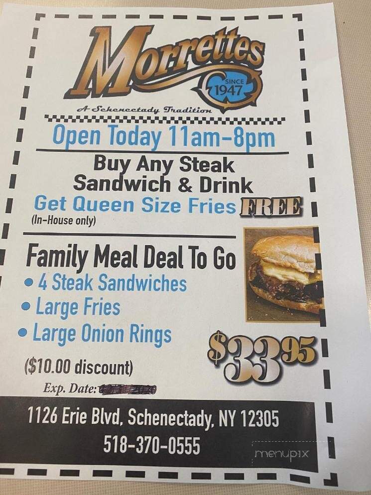 Morrette's King Steak House - Schenectady, NY