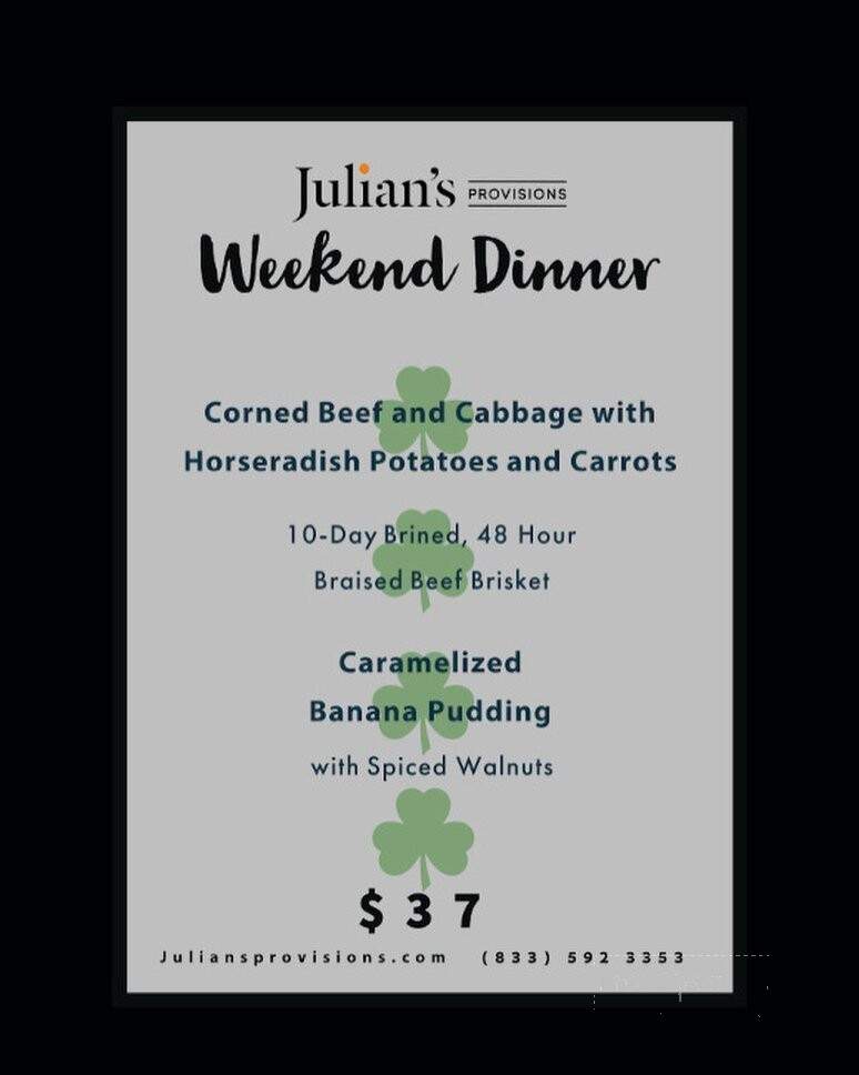 Julian's Provisions - Gardiner, NY