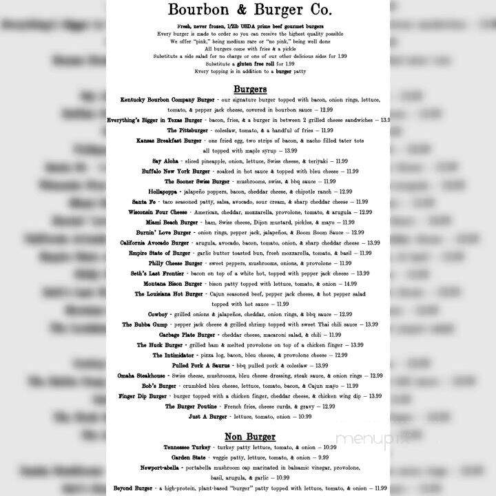 Bourbon Burger Co. - Batavia, NY