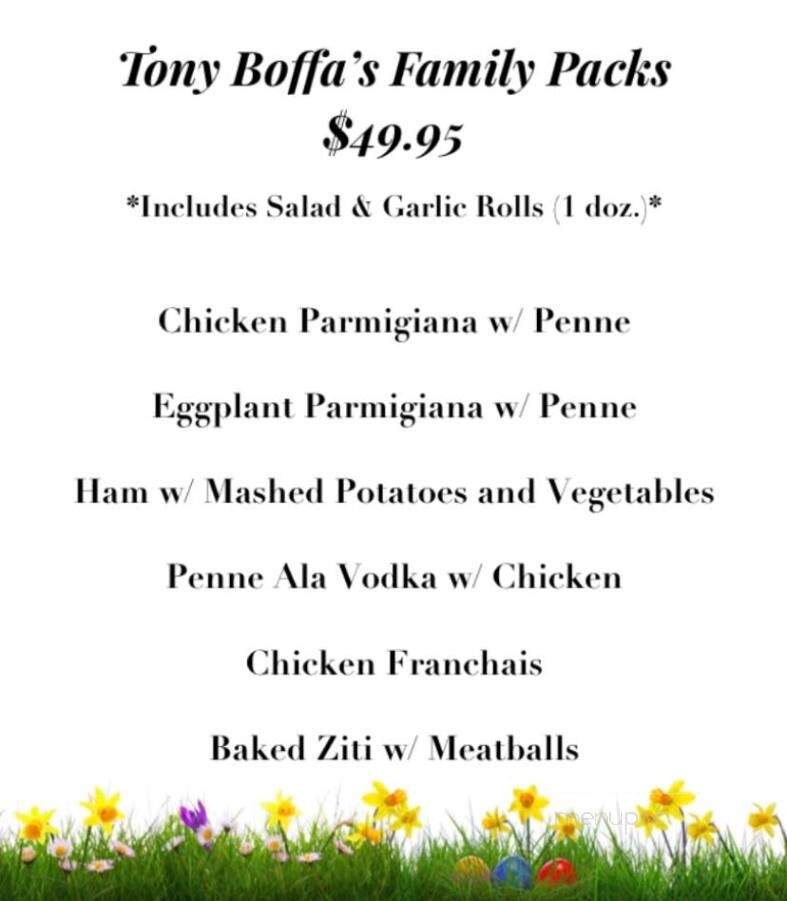 Tony Boffa's Restaurant - Middletown, NY