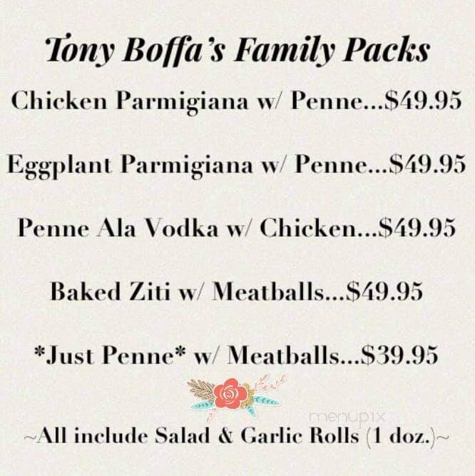 Tony Boffa's Restaurant - Middletown, NY