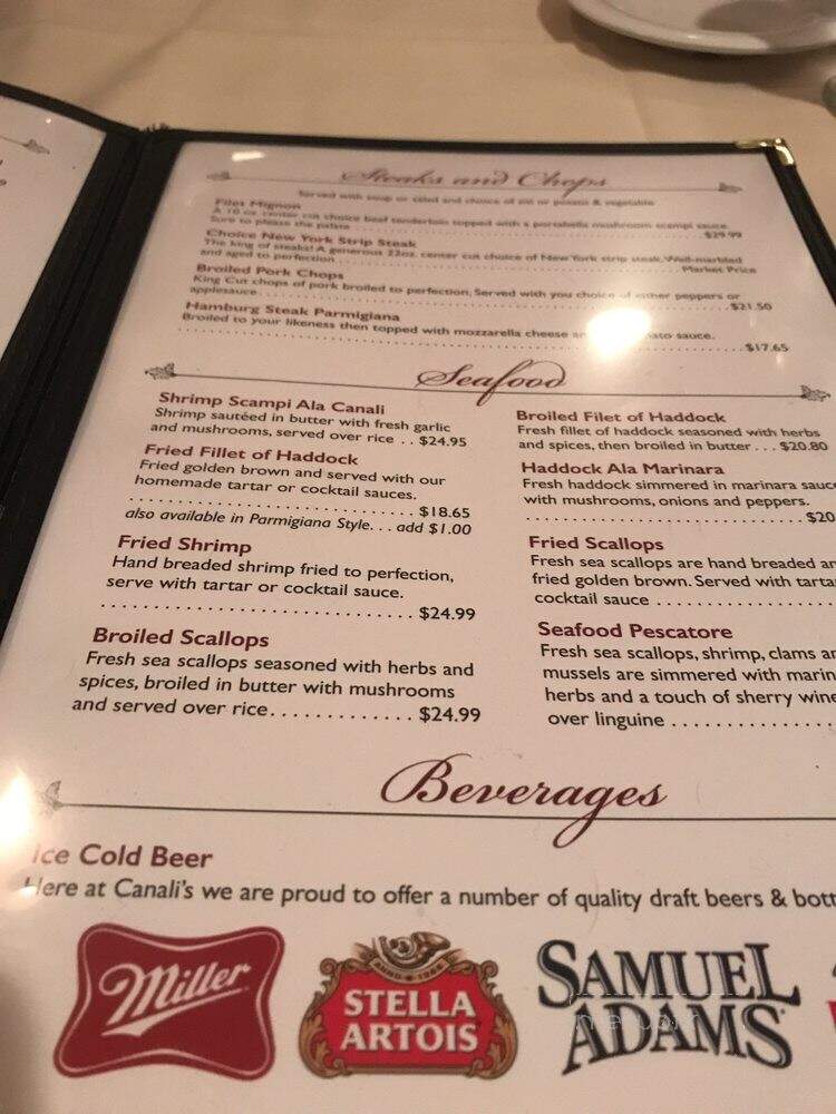 Canali's Restaurant & Bnqts - Schenectady, NY