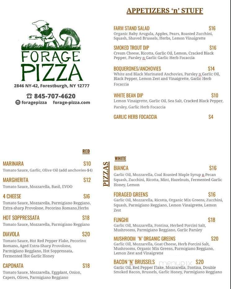 Forage Pizza - Forestburgh, NY