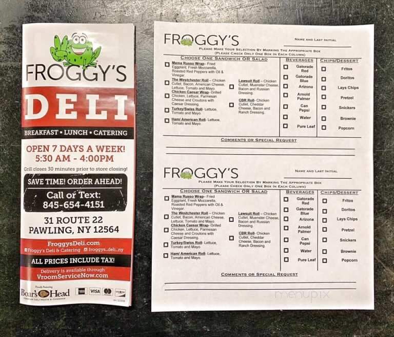 Froggy's Deli - Brewster, NY