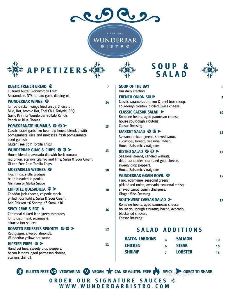 Wunderbar & Bistro - Hudson, NY