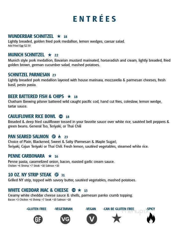 Wunderbar & Bistro - Hudson, NY