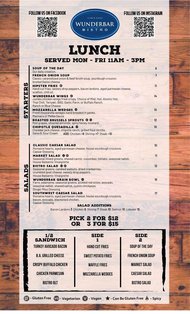 Wunderbar & Bistro - Hudson, NY