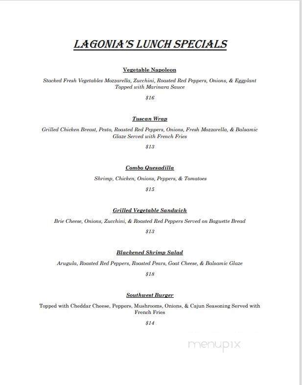 Lagonias Bistro - Chatham, NY