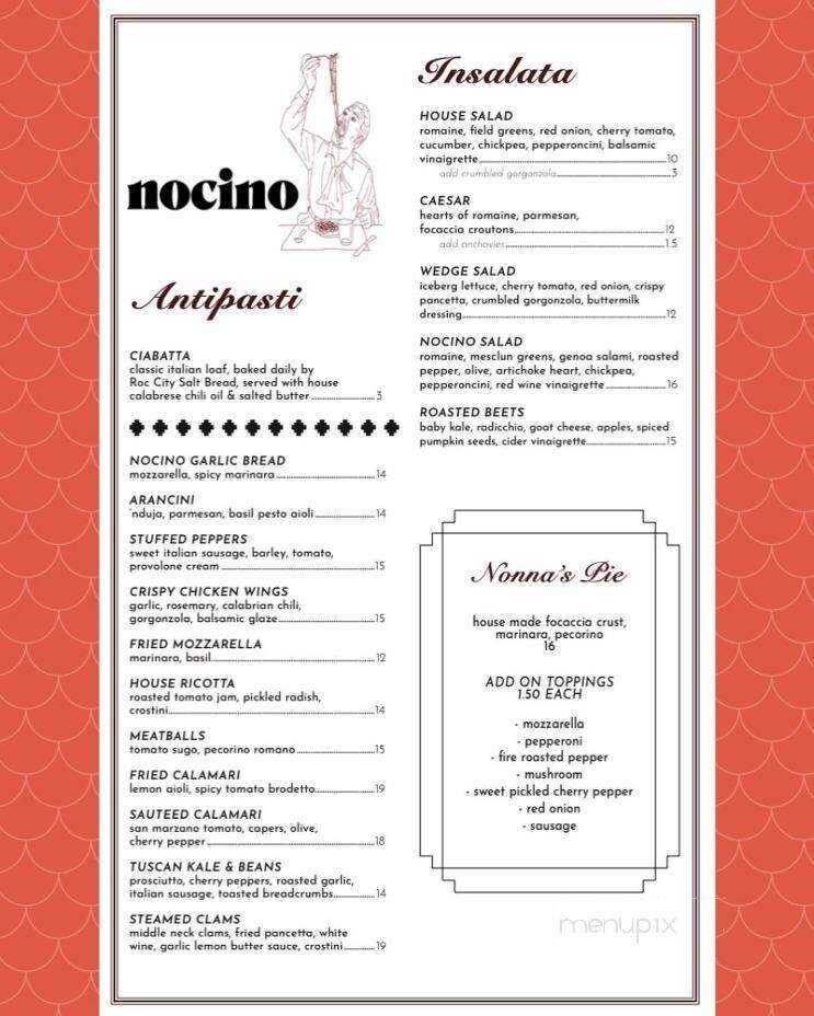 Nocino Bar & Ristorante - Victor, NY