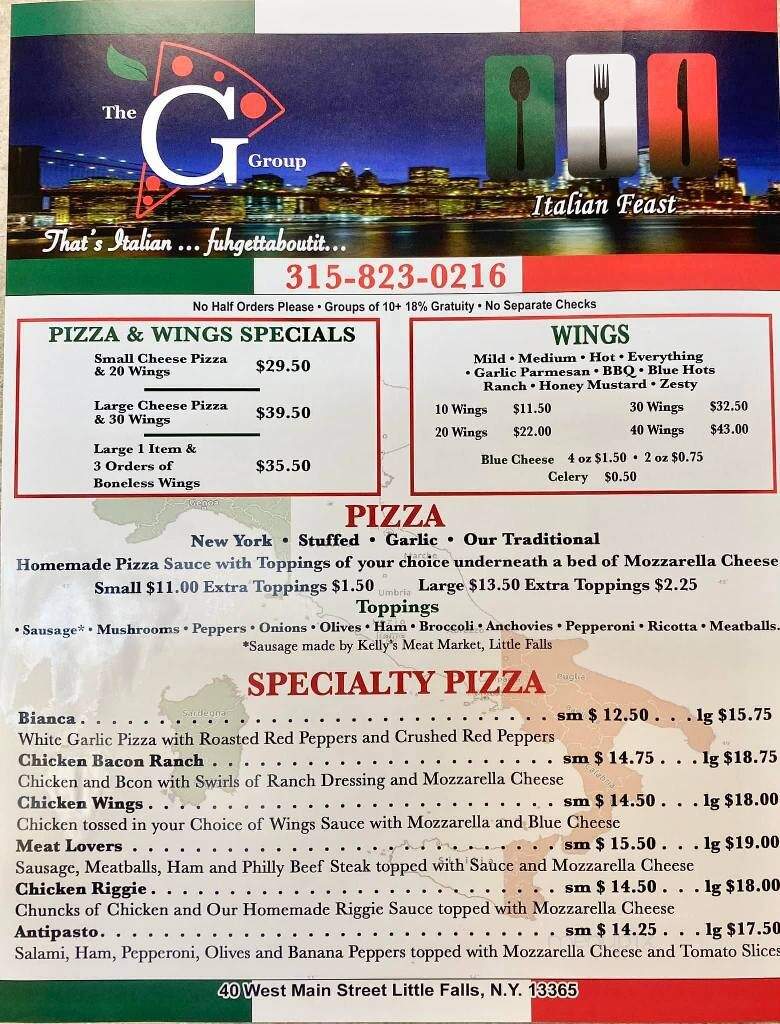 GiGi's Italian Feast - Little Falls, NY