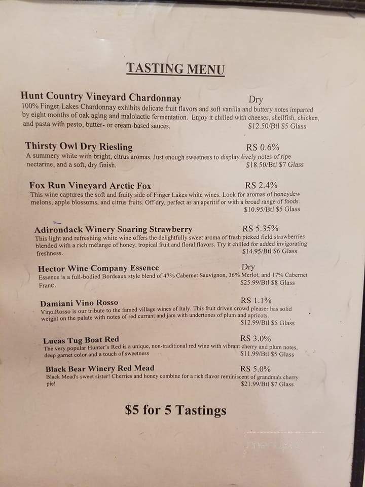 Finger Lakes Tasting Room - Cortland, NY