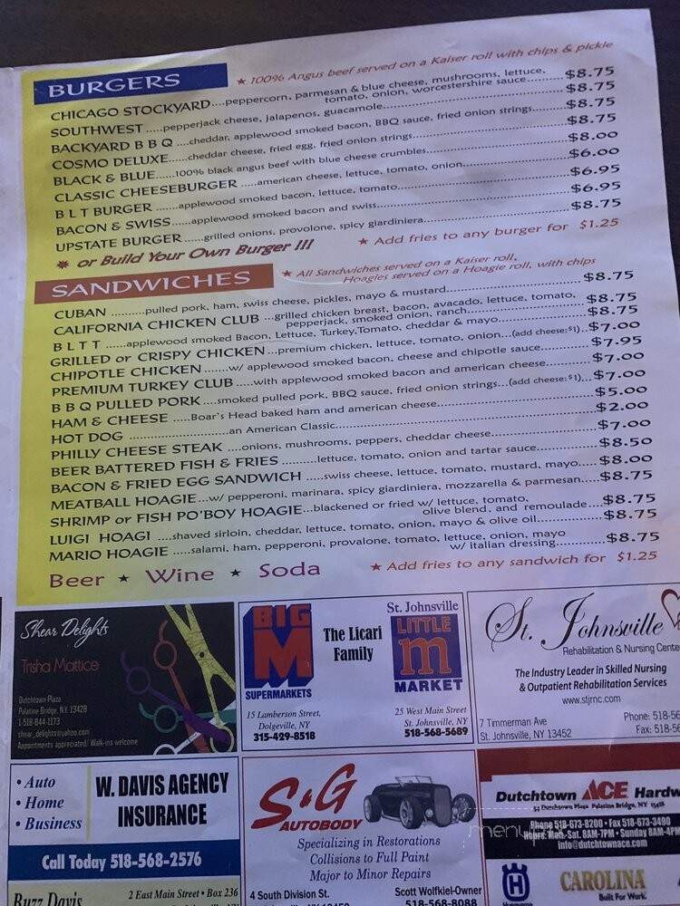 Cosmo's Bar & Grill - Saint Johnsville, NY