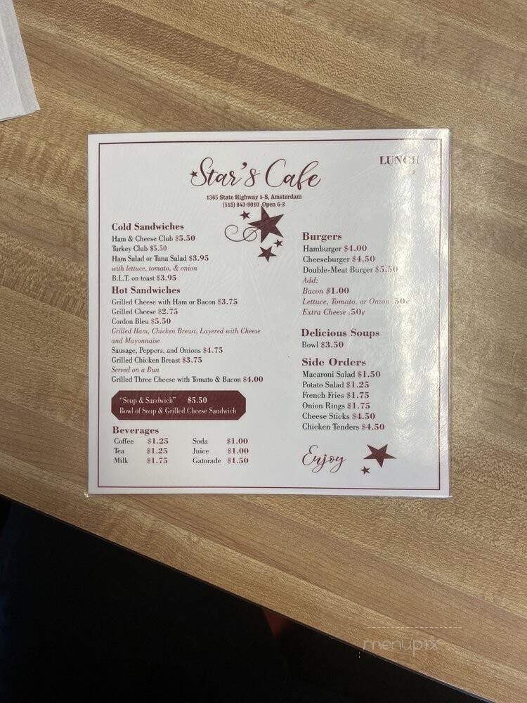 Star's Cafe - Amsterdam, NY