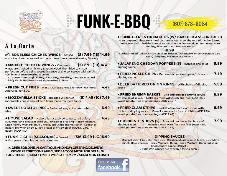 Funk E BBQ - Norwich, NY