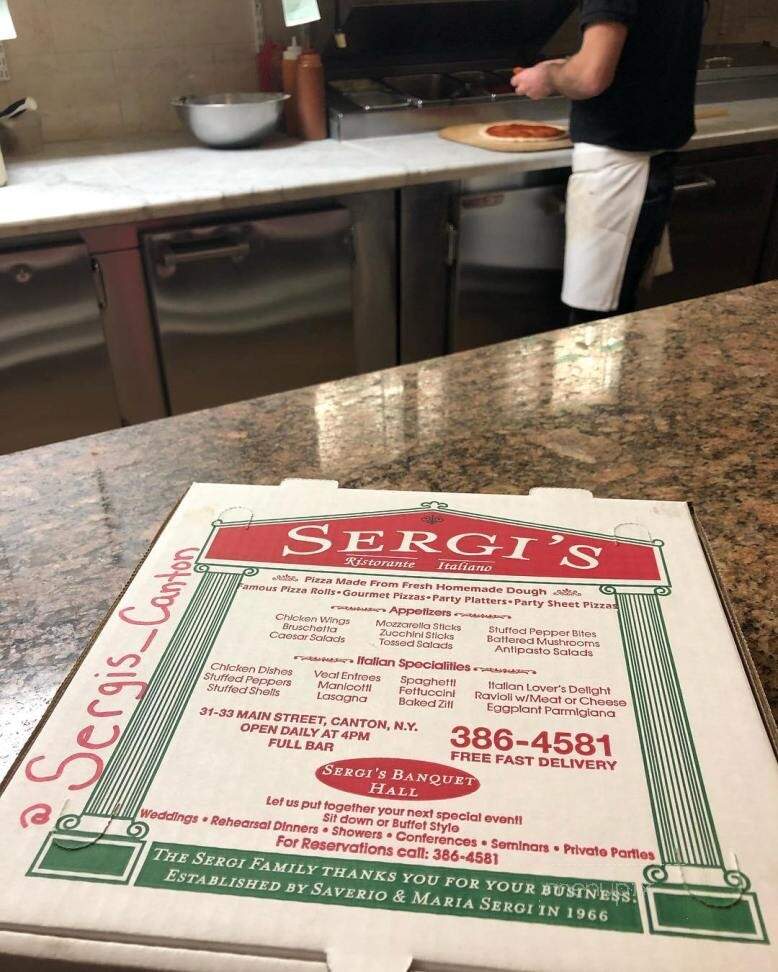 Sergi's Canton Italian Restaurant Pizzeria - Canton, NY