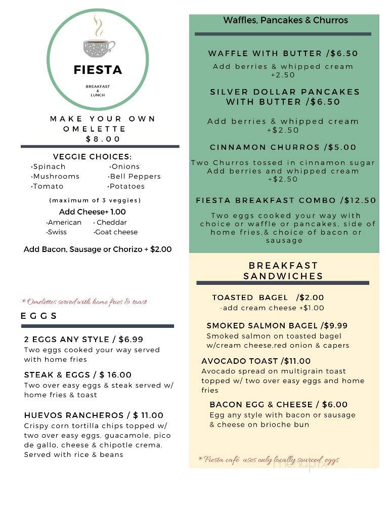 Fiesta Cafe - Chatham, NY