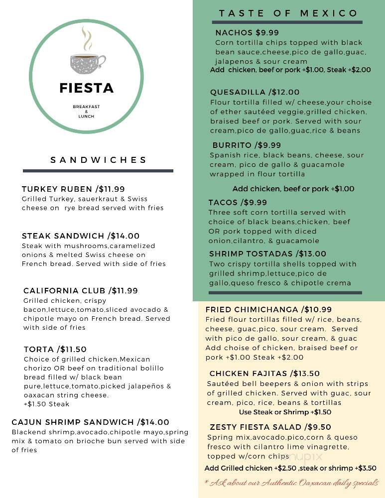 Fiesta Cafe - Chatham, NY