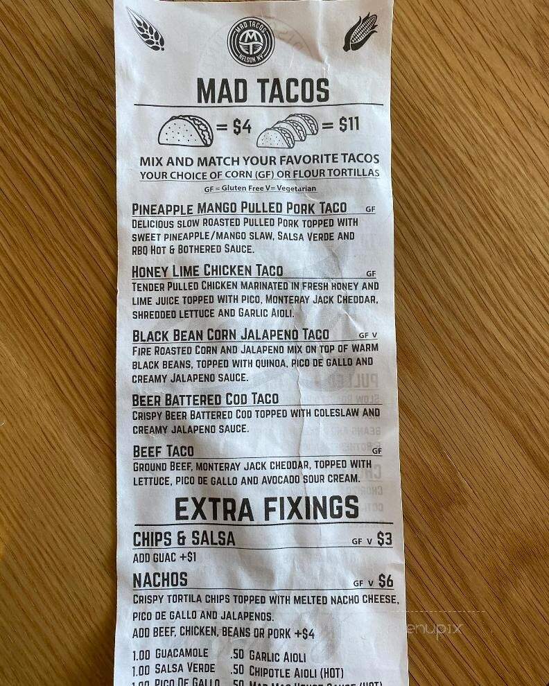 Mad Tacos - Cazenovia, NY