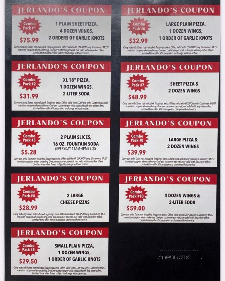 Jerlando's Pizza Corp - Montour Falls, NY