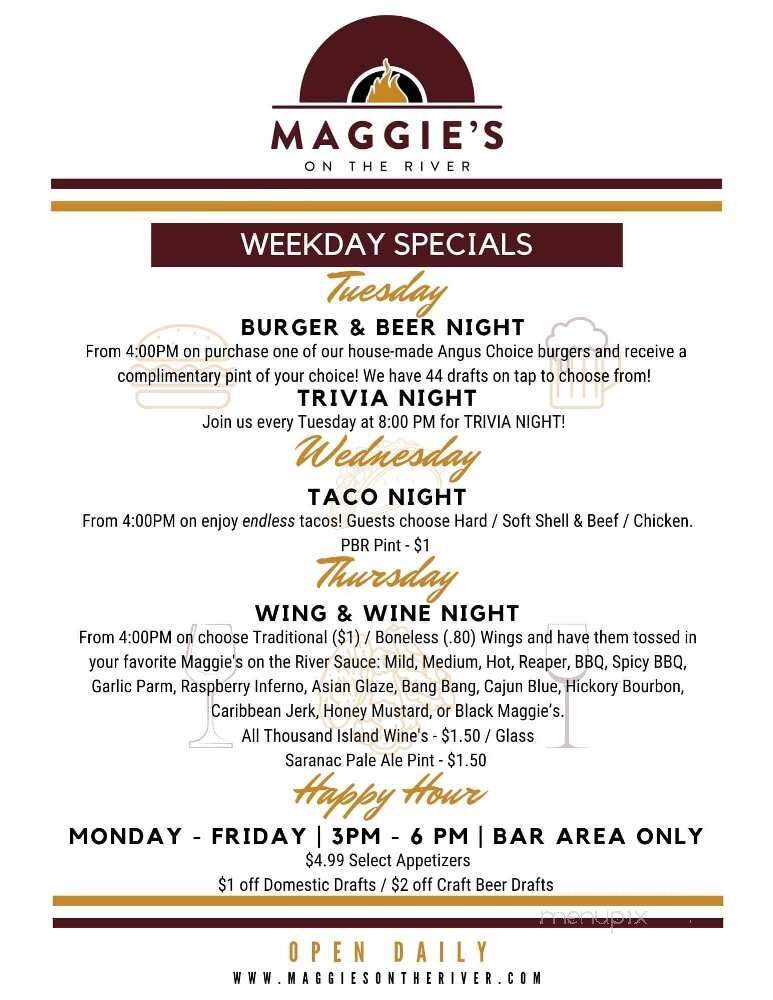 Maggie's on the River - Watertown, NY