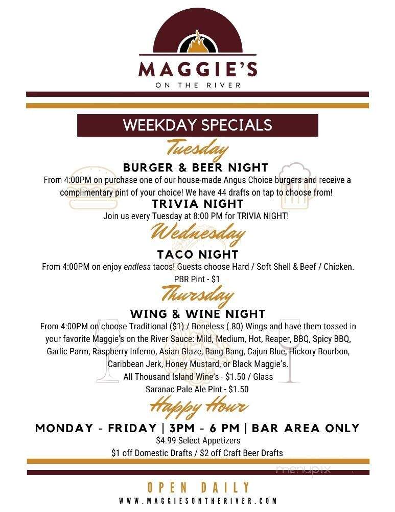 Maggie's on the River - Watertown, NY