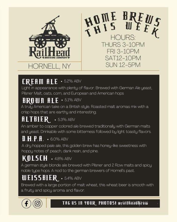 Railhead Brewing Company - Hornell, NY