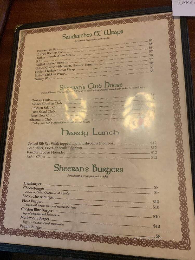 Sheerans Restaurant & Pub - Tomkins Cove, NY