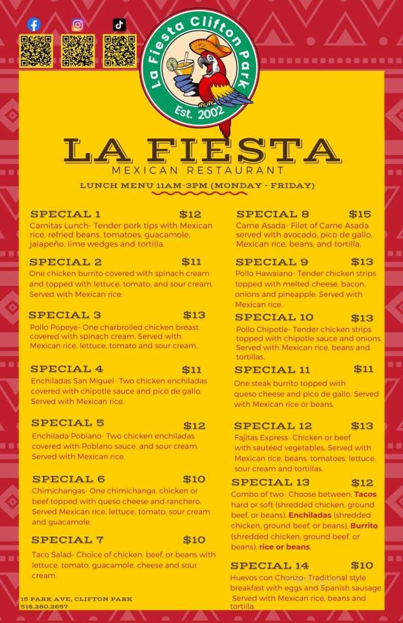 La Fiesta - Clifton Park, NY