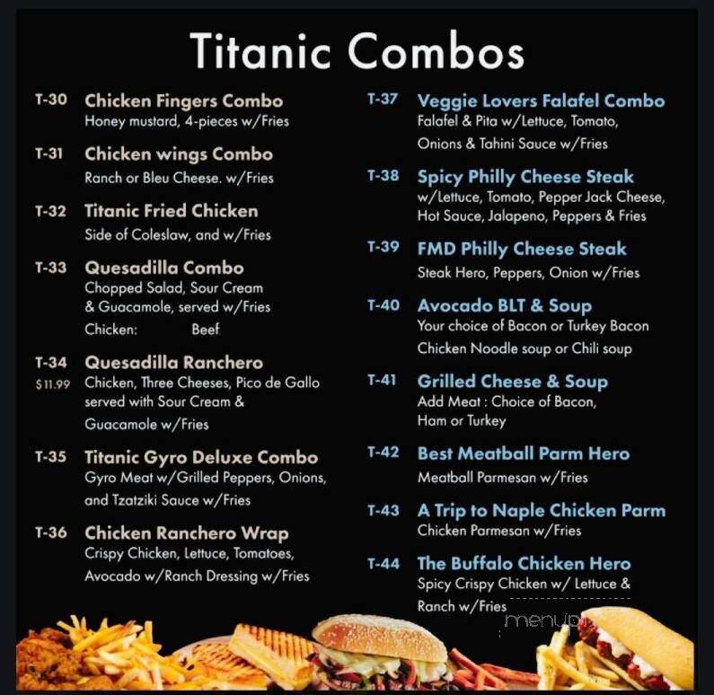 Titanic Deli - Congers, NY