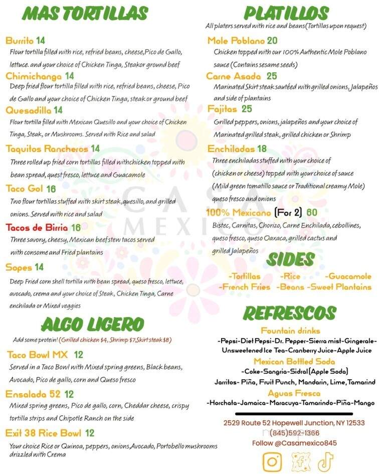 Casa Mexico - Hopewell Junction, NY