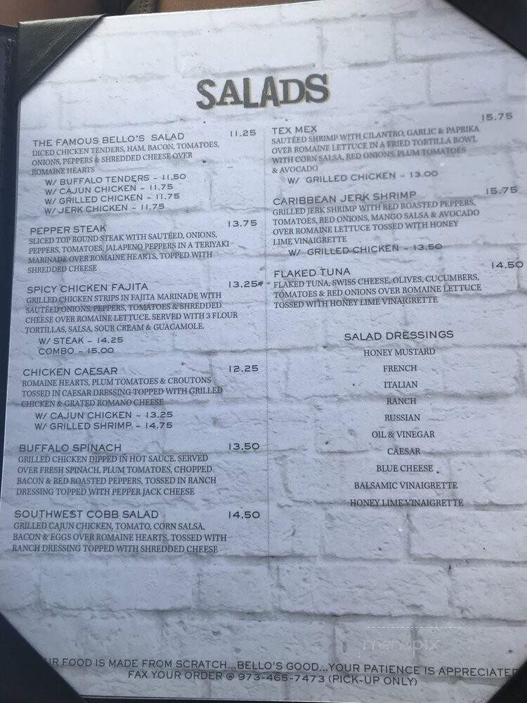 Bello's Pub & Grill - Newark, NJ