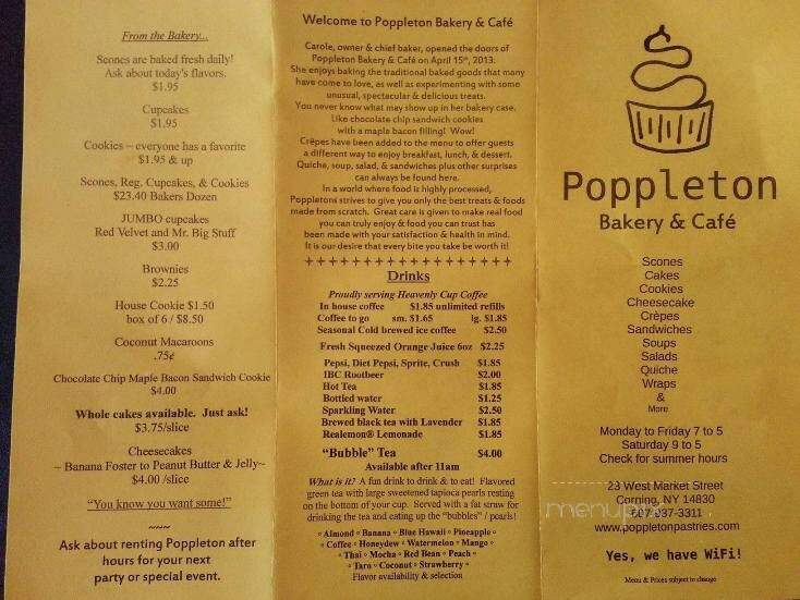 Poppleton Pastries - Corning, NY