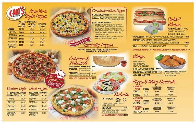 Cam's New York Pizzeria - Oswego, NY