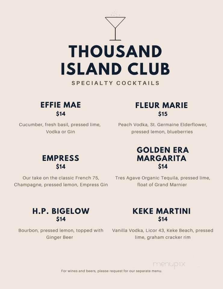 Thousand Island Club - Wellesley Island, NY