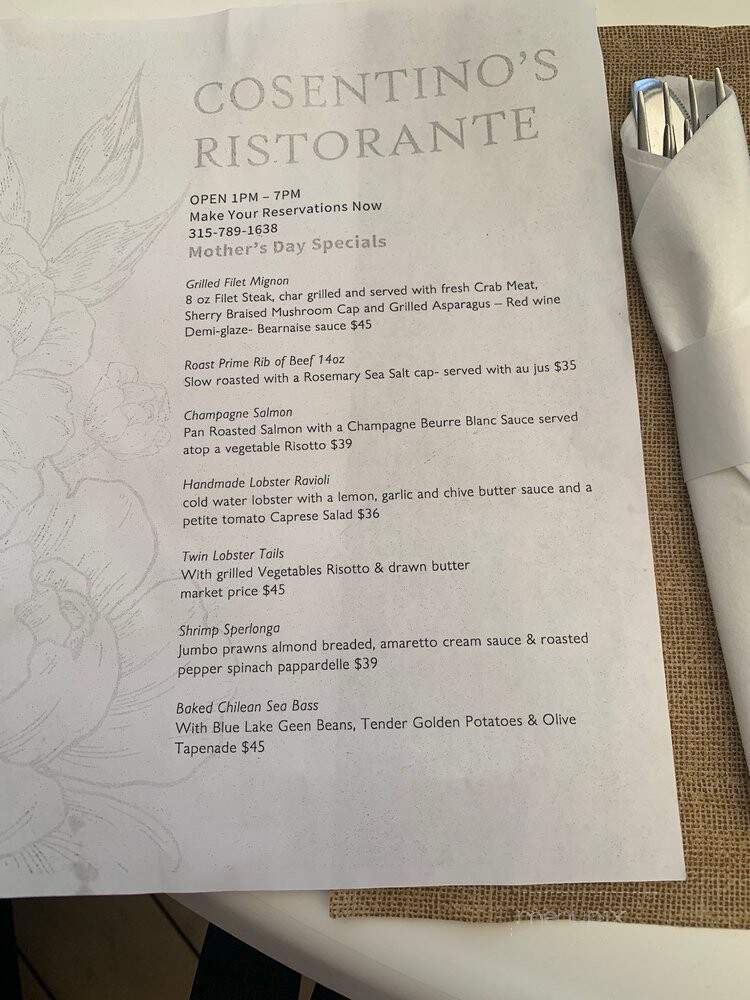 Nonna Cosentino's Trattoria - Geneva, NY