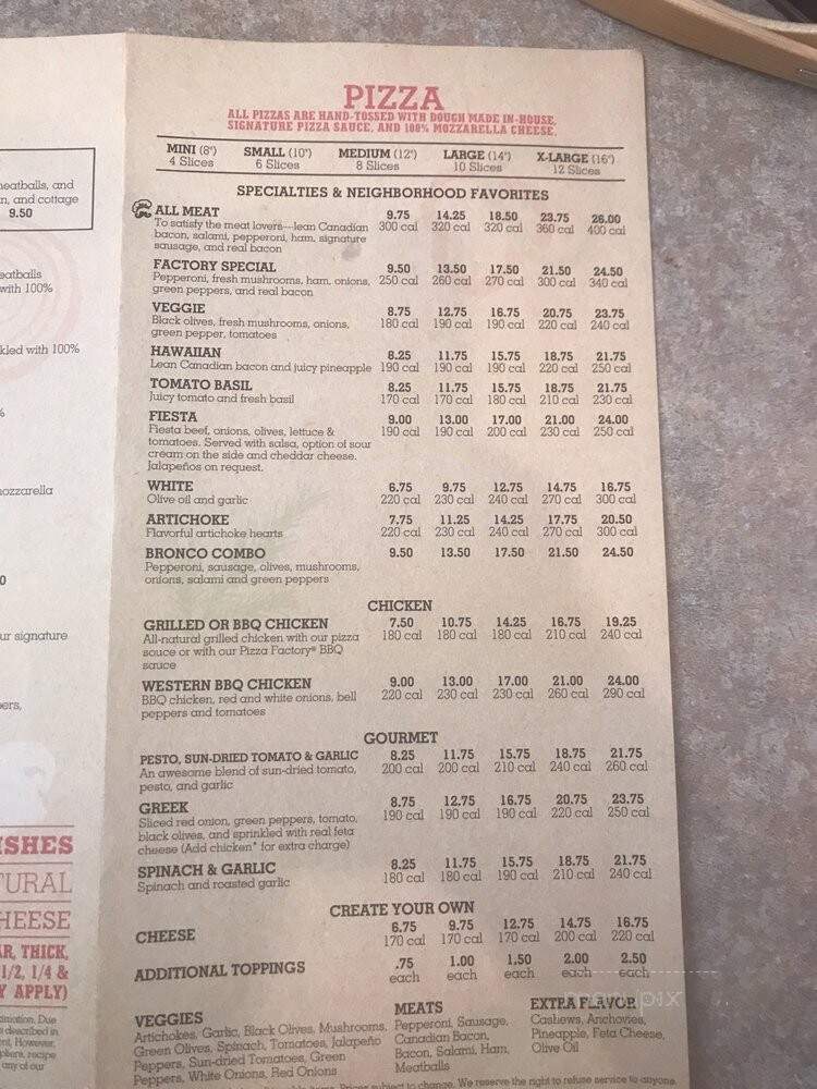 Pizza Factory - Delhi, NY